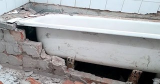 Демонтаж ванной комнаты в Петропавловске-Камчатском - стоимость работ от 846 руб. | Сварной-Птк
